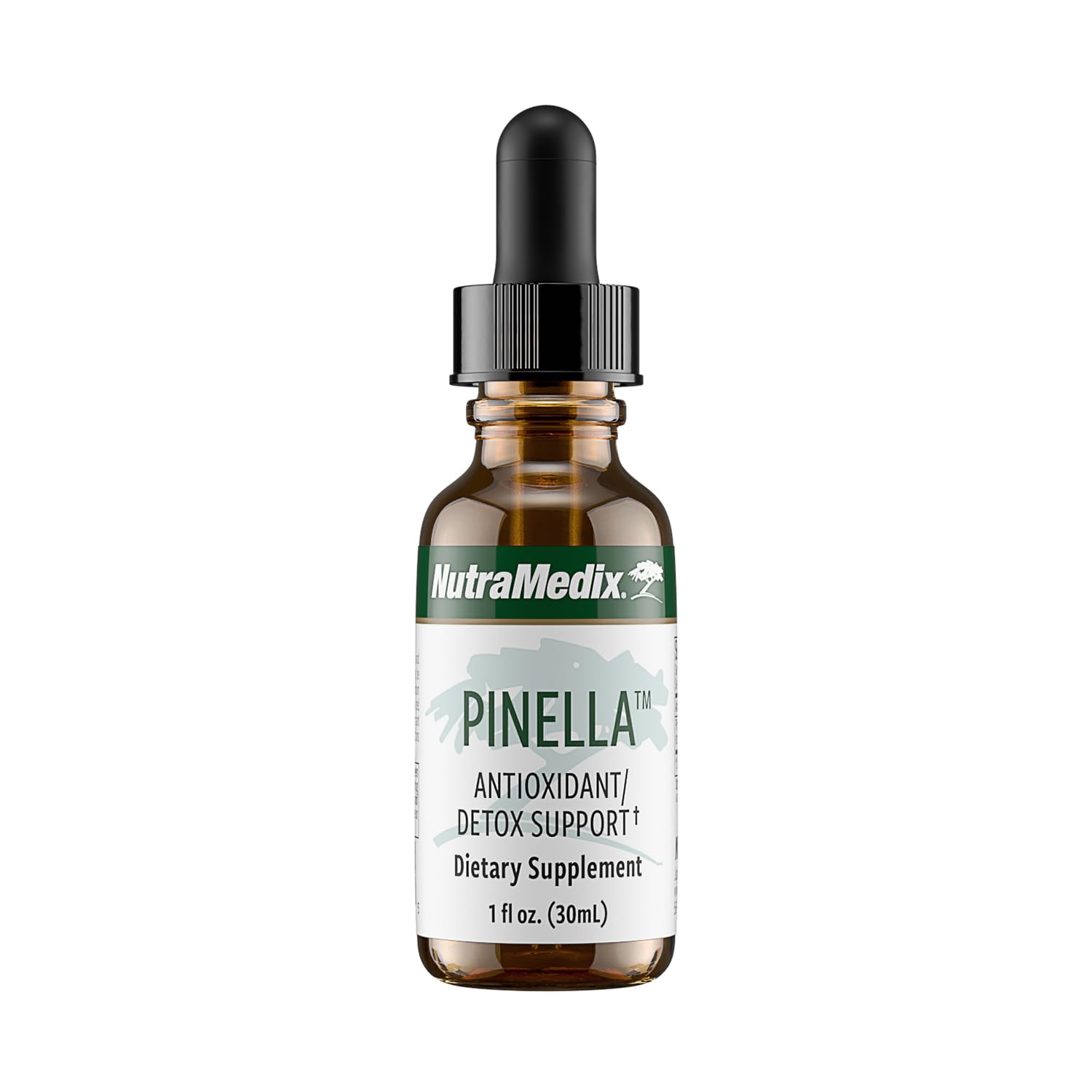 NutraMedix Pinella: botella de gotas para apoyar la concentración diaria.