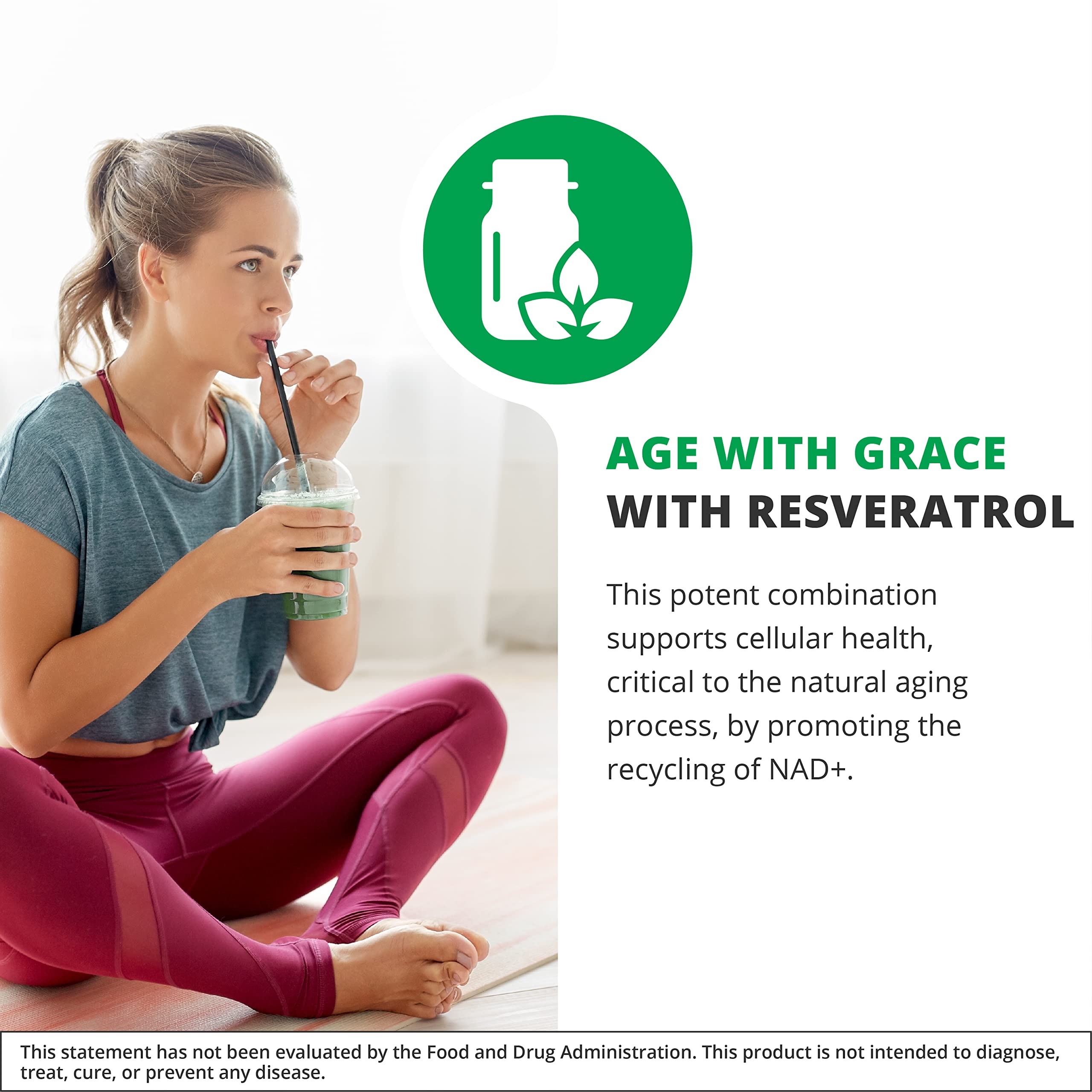 NutraMedix Resveratrol Cápsulas: frasco abierto para consumo diario y beneficios antioxidantes