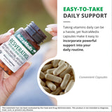 NutraMedix Resveratrol Cápsulas: uso cotidiano para bienestar potencial