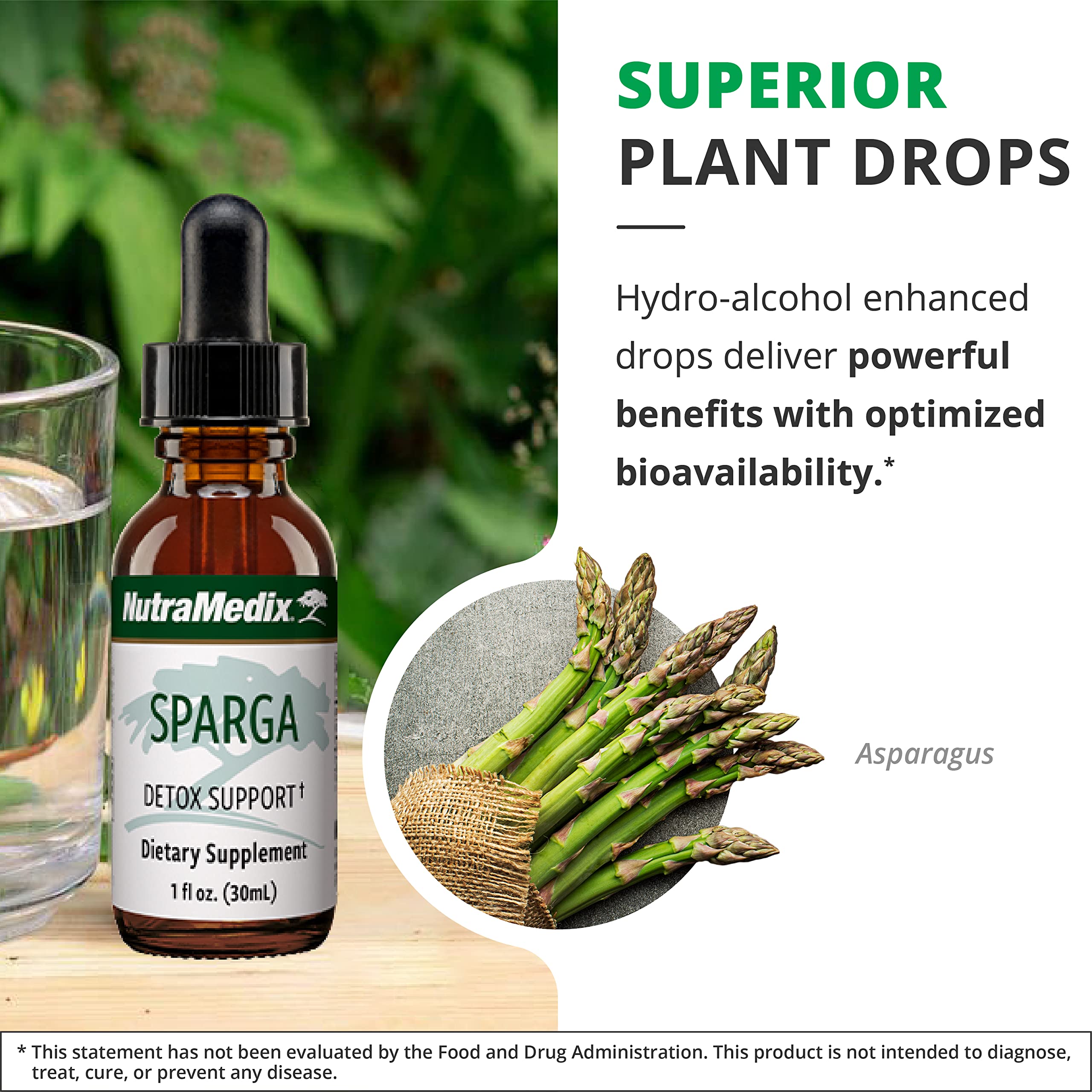 NutraMedix Sparga: dosis diaria facilita incorporar en rutinas.