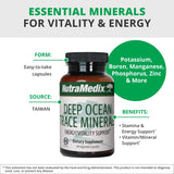 NutraMedix Minerales de Océano Profundo vertido suave para consumo diario
