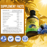 NutraPeaks Amargo líquido con jengibre y probióticos para la digestión equilibrada.