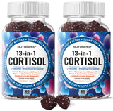 NutraPep gomitas cortisol, botella frontal, apoyo diario al equilibrio