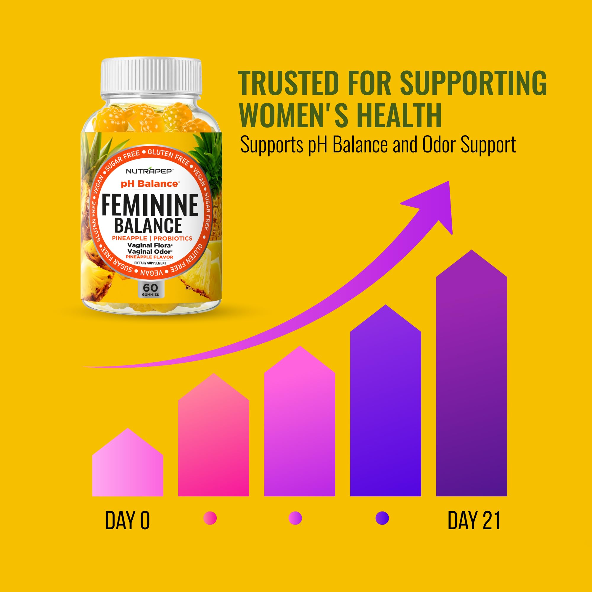NutraPep D-Mannose: ingrediente suave para la rutina de bienestar femenino.