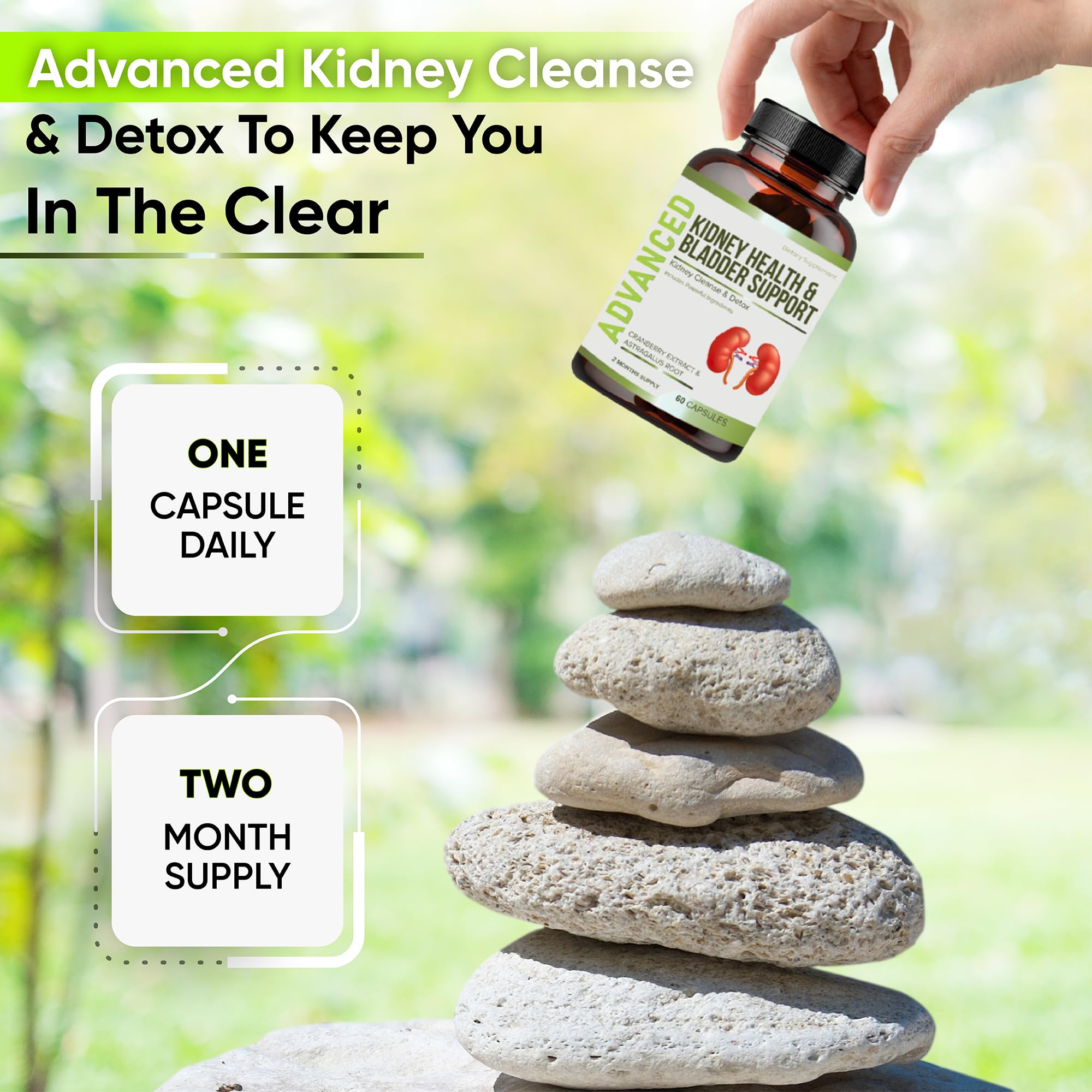 NutraPro Uso diario estilo de vida activo con suplemento renal