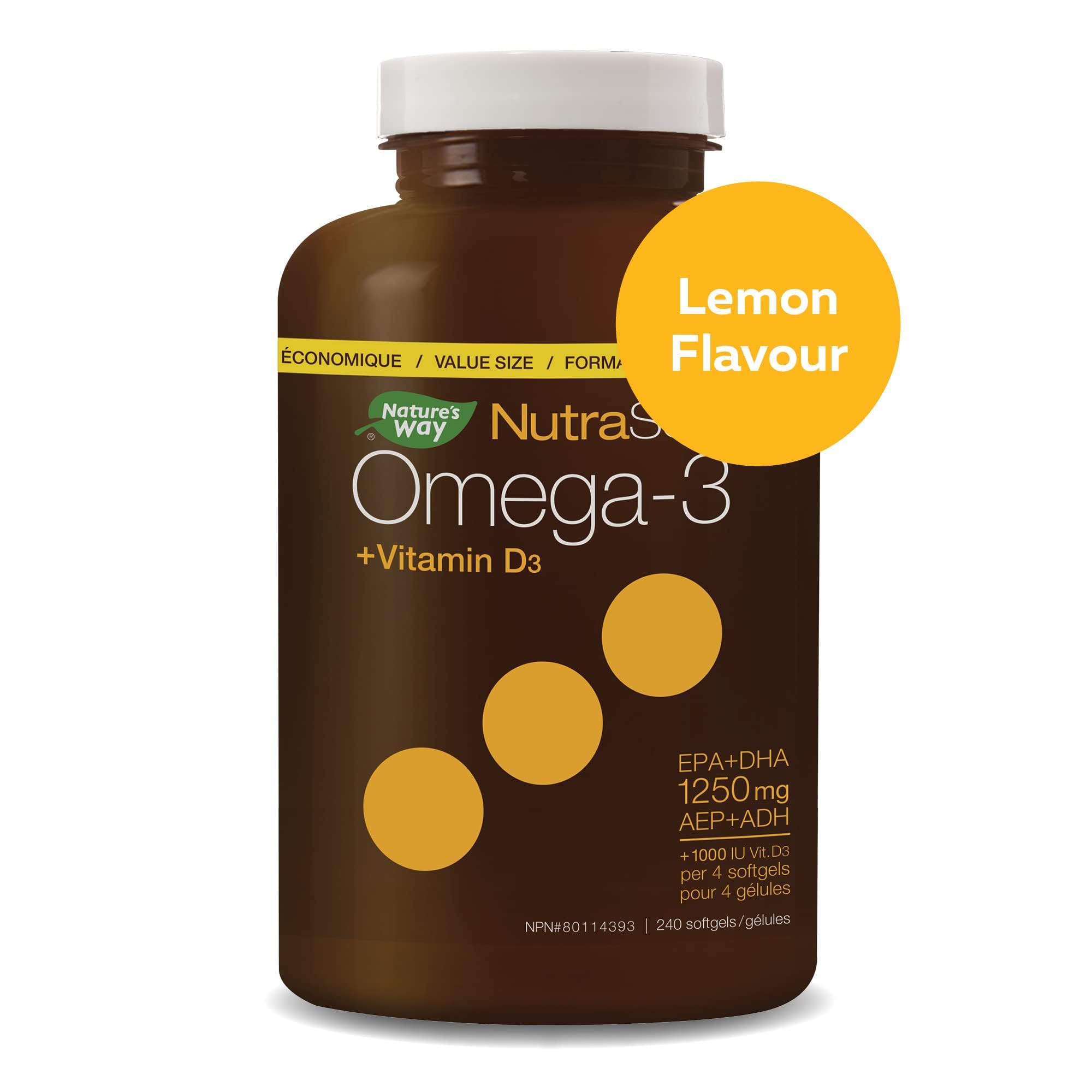 NutraSea Omega-3 con EPA y DHA, 1250 mg por porción; frasco