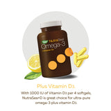 NutraSea Omega-3 para toda la familia; frasco