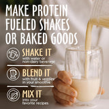 Nutrasumma proteína para recetas diarias, mezcla fácil en bebidas.
