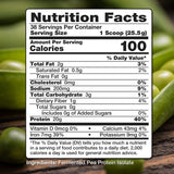 Proteína de guisante Nutrasumma sin gluten, apta para dietas.