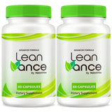 NutraVibe LeanVance frasco de cápsulas listo para uso diario y energía sostenida.