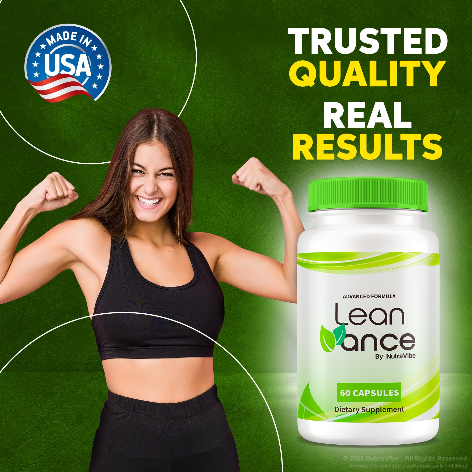 NutraVibe LeanVance uso diario recomendado para apoyar energía y bienestar general.