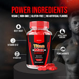 NutraVibe Titan Max Gomitas, diseño para foco y concentración.