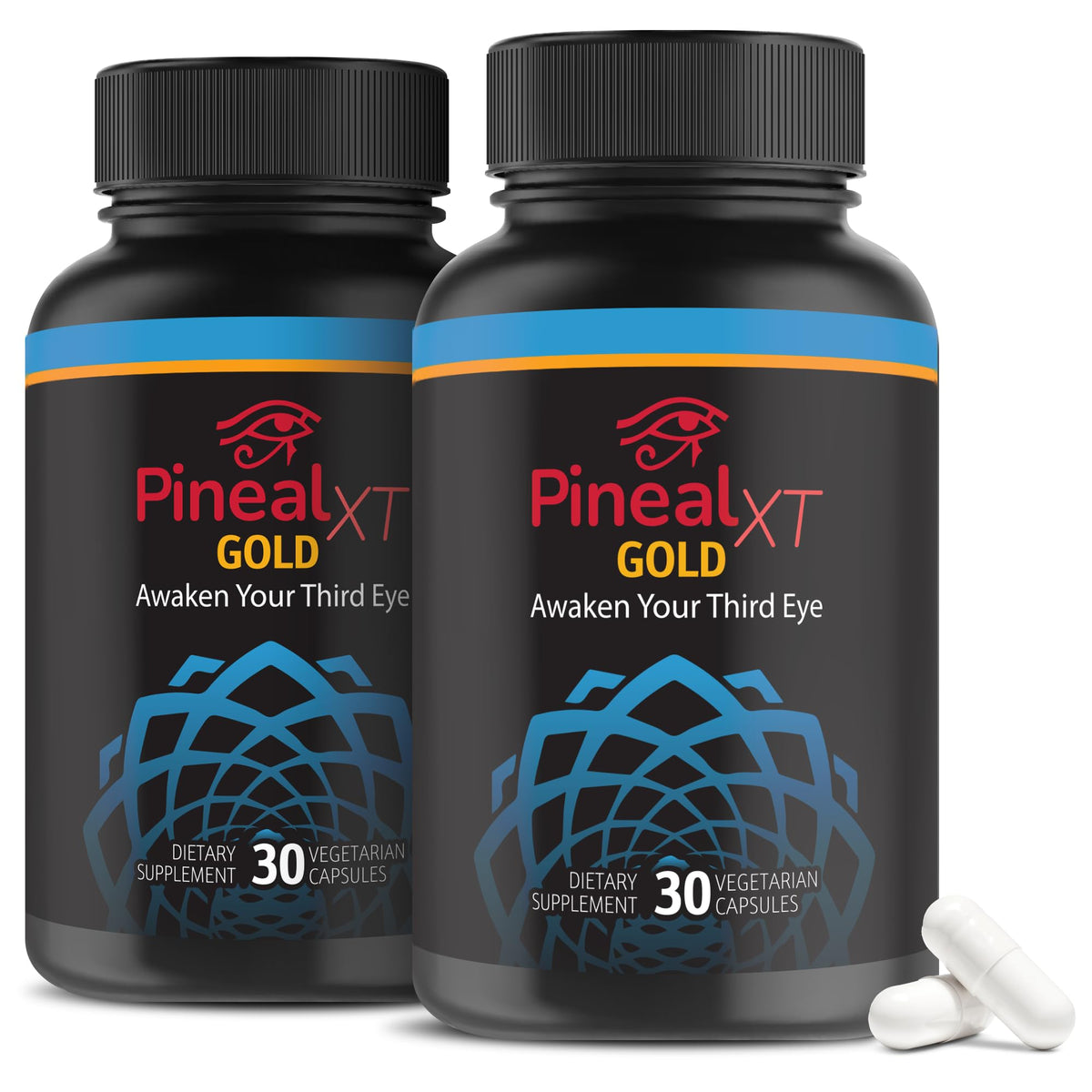 Nutraville Pineal XT Gold botella frontal para claridad mental