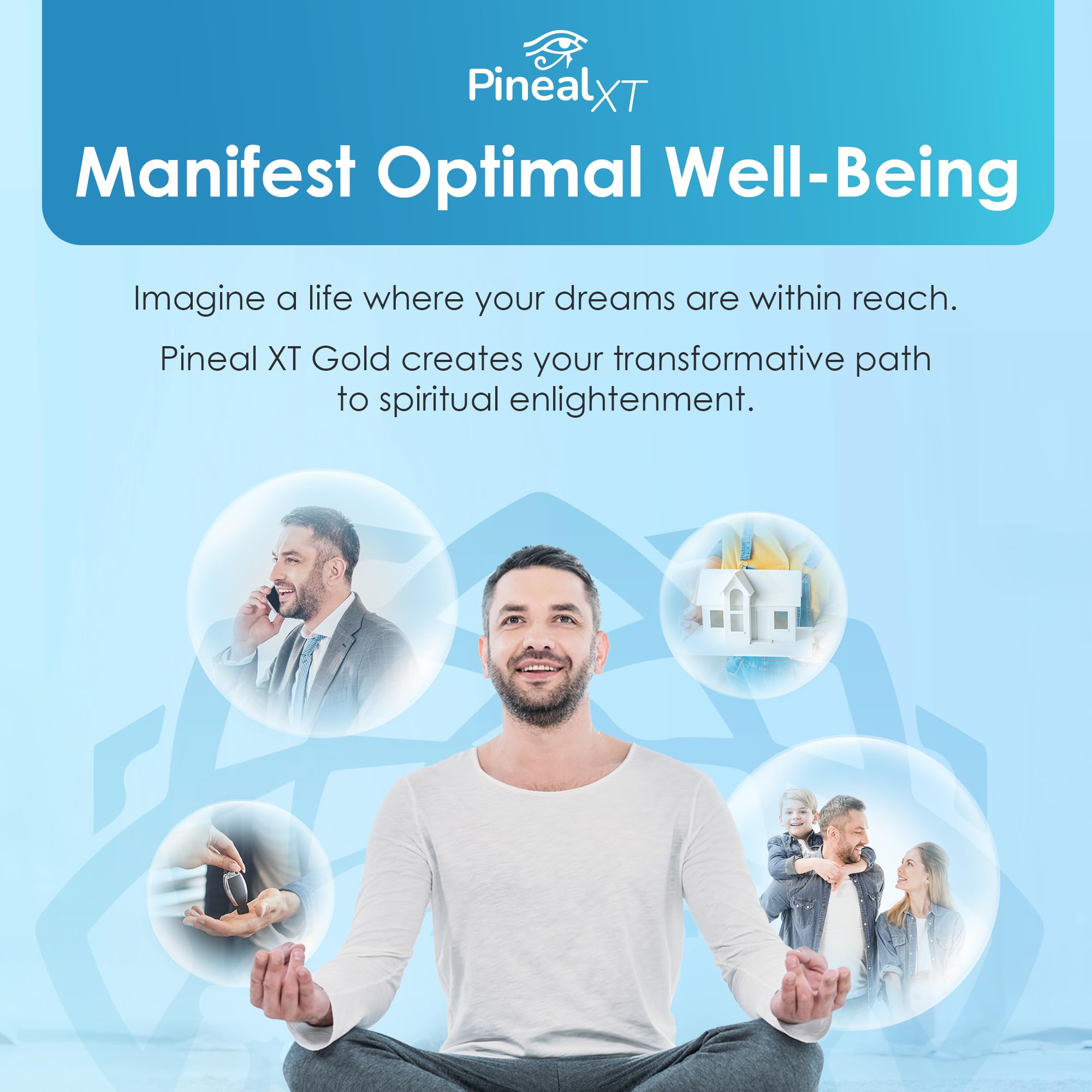 Nutraville Pineal XT Gold cápsulas primer plano listas para tomar