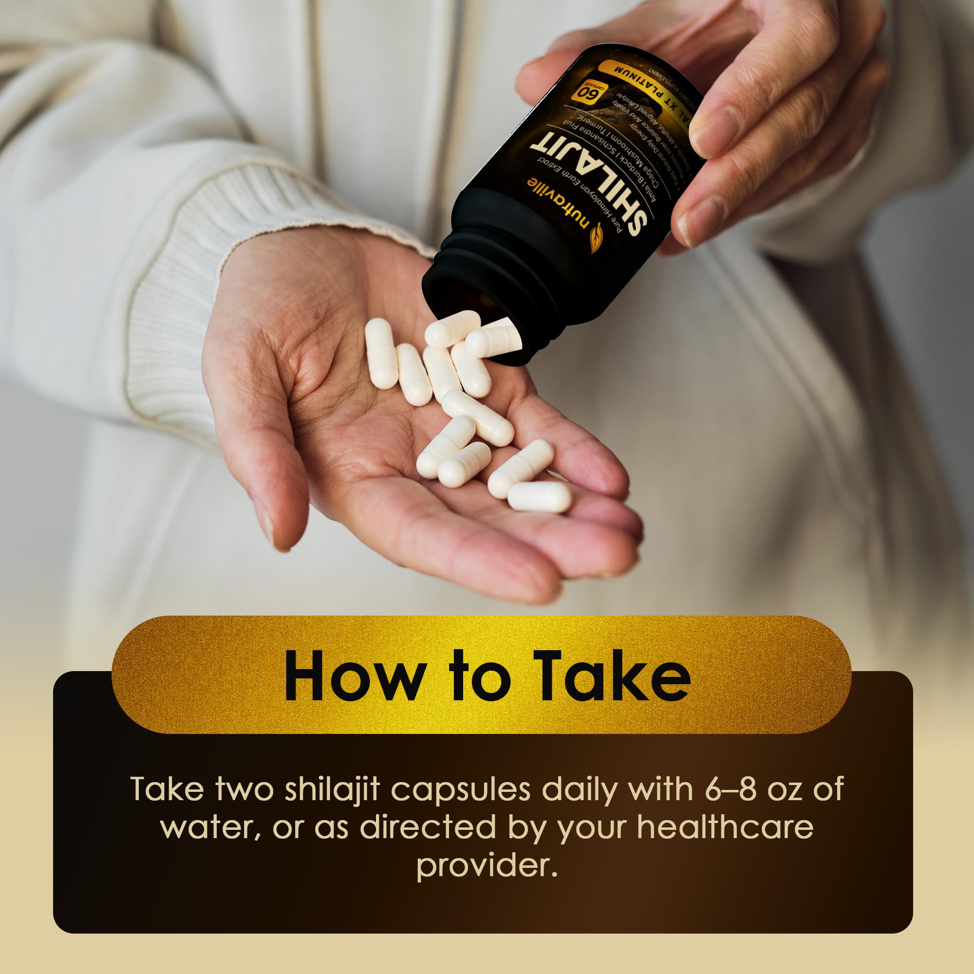 Nutraville Pineal XT Platinum: ingredientes clave en lista para detox suave.