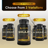 Nutraville Pineal XT Platinum: sello de calidad que respalda pureza y pruebas.