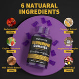Nutravita Berberina Gummies: 1500 mg de Berberina HCL por gominola.