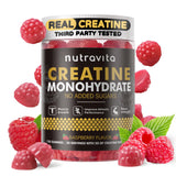 Formato compacto para llevar a cualquier lugar, Nutravita Creatina Monohidrato gomitas