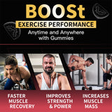 Nutravita gominolas con eficacia potencial para fuerza muscular y recuperación