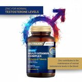 Nutraxin Men, ingredientes clave: calcio, magnesio y zinc