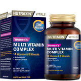 Nutraxin Multivitaminas para Mujeres, energía diaria para comenzar el día.
