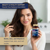 Nutraxin Multivitaminas para Mujeres, piel radiante y nutrida.