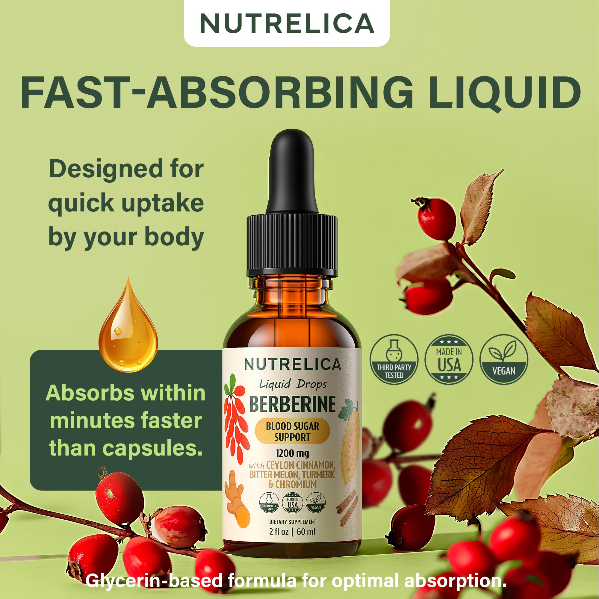NUTRELICA Cromo: dosis líquidas para metabolismo equilibrado.