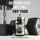 Escena de gimnasio con Alpha-T Magnum impulsando rendimiento constante