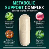 Etiqueta frontal de Nutrex Burn30 con ingredientes clave para el metabolismo.