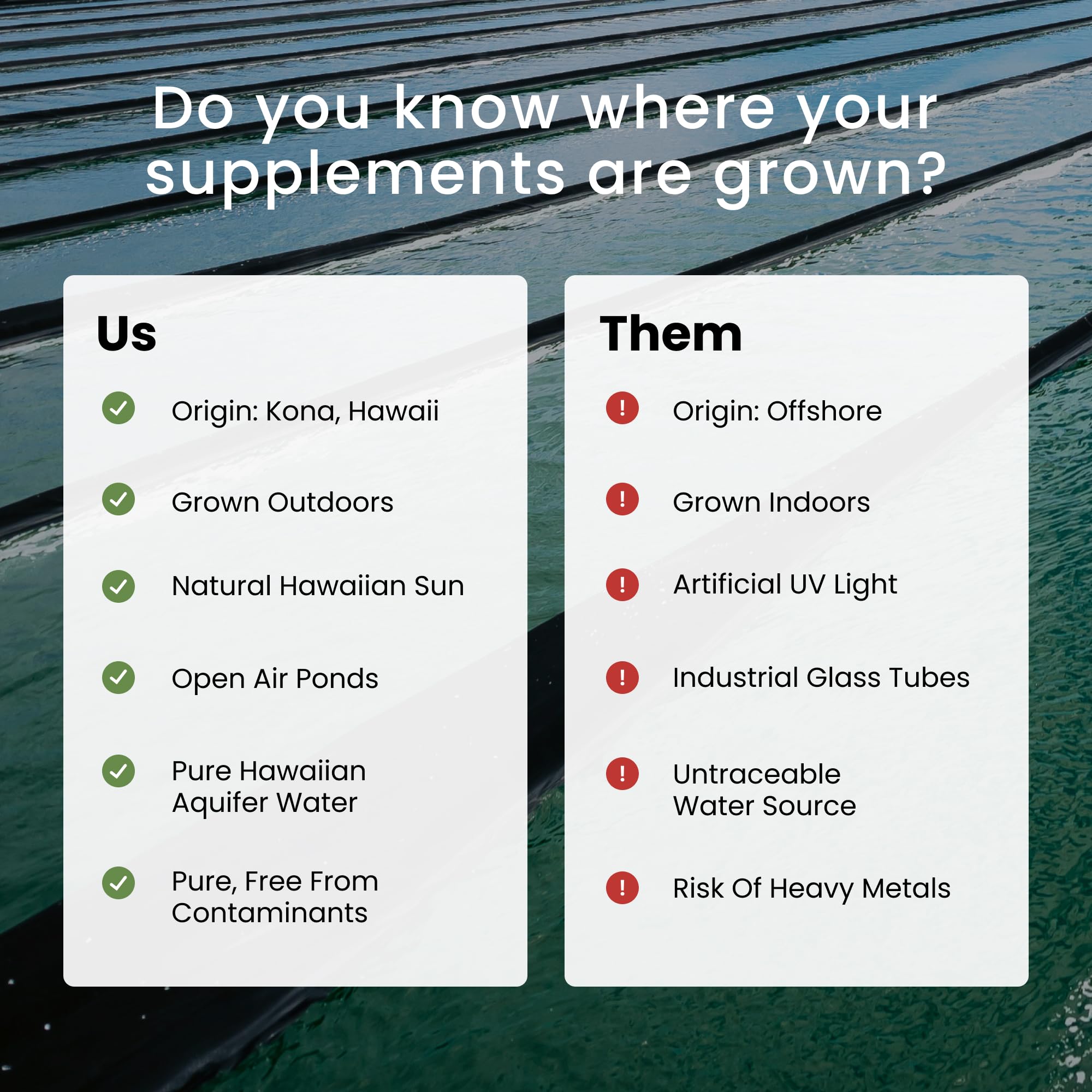 Embalaje de BioAstin Supreme con certificaciones GMP y seguridad