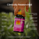 Etiqueta de BioAstin Supreme con detalle de calidad y procedencia