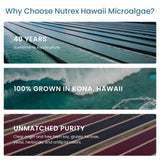 Nutrex Hawaii Espirulina Pura: vitaminas B12, K1 y K2 en cada tableta.