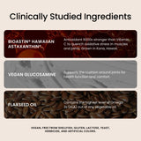 Nutrex Hawaii JointAstin, fórmula con antioxidantes naturales para el bienestar general.