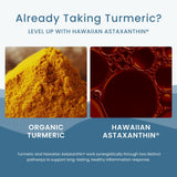 Nutrex Hawaii TurmericAstin, close-up de cápsulas listas para tomar en rutina diaria.