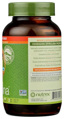 Nutrex Hawaii veganos, producto libre de gluten y aditivos.