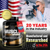 Etiqueta Nutrex Muscle Infusion con información clara de porciones