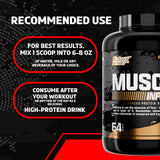 Nutrex Muscle Infusion medidor incluido para porciones consistentes