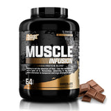 Nutrex Muscle Infusion polvo chocolate 5 lb para crecimiento y recuperación