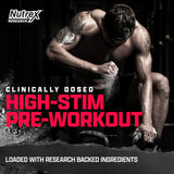 Nutrex OUTLIFT Amped con citrulina para bombas musculares sostenidas.