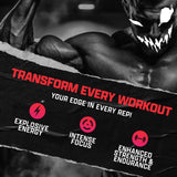Nutrex Outrage Fruit Punch, bebida lista en vaso para entrenamientos intensos.