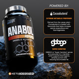 Nutrex Research Anabol Ripped: etiqueta ampliada para conocer ingredientes clave y beneficios.