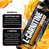 Nutrex Research Carnitina Líquida 3000, sin estimulantes para dieta diaria.