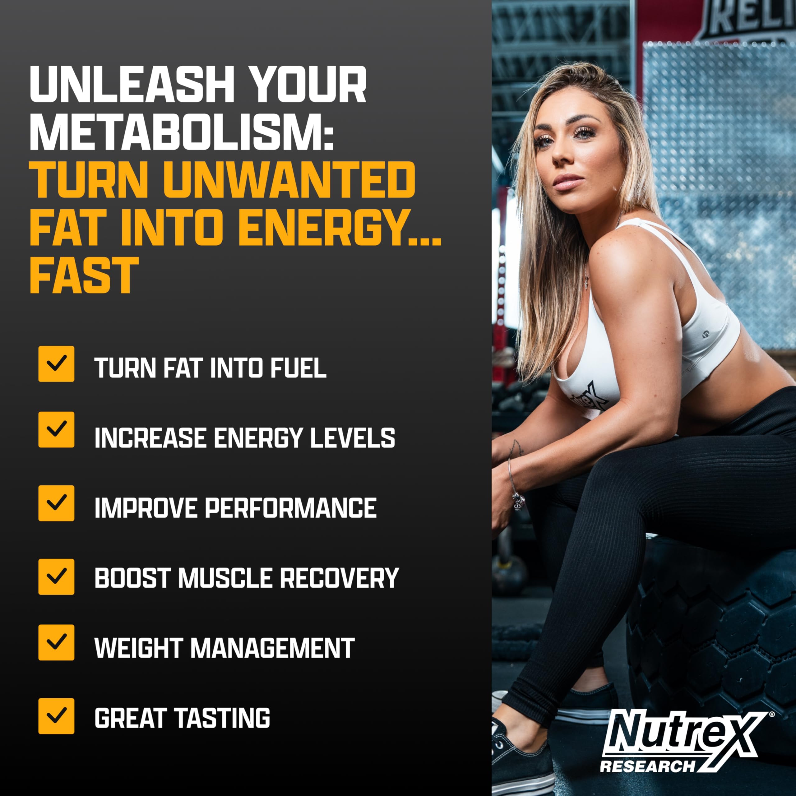 Nutrex Research Carnitina Líquida 3000, uso diario sencillo.