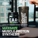 Nutrex Research EAA Hydration, cuchara medidora para dosis precisa en entrenamiento