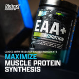 Mezcla Nutrex aminoácidos esenciales sabor arándano-limón para entrenar y recuperarte