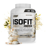 Nutrex IsoFit proteína aislada vainilla helado para batidos deliciosos