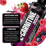 Nutrex Research L-Carnitina 3000 escena de entrenamiento