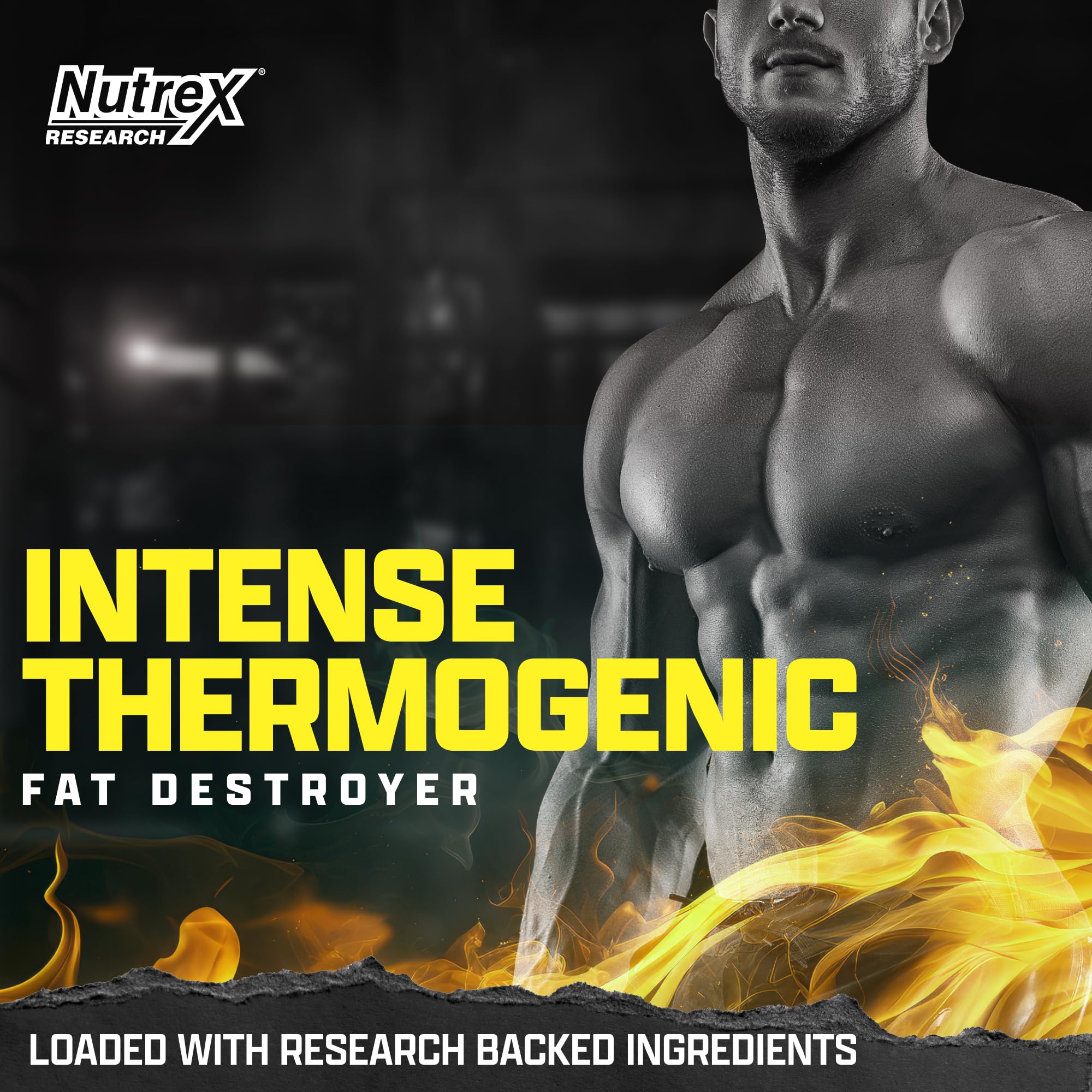 Nutrex Research Lipo6 Black Intense, cápsulas para energía sostenida
