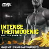 Nutrex Research Lipo6 Black Intense, cápsulas para energía sostenida