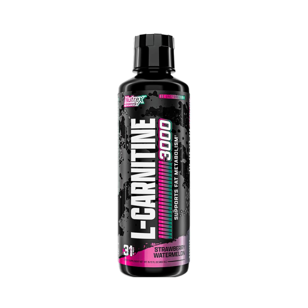 Nutrex Research Liquid Carnitine 3000, consistencia líquida para mezclar.